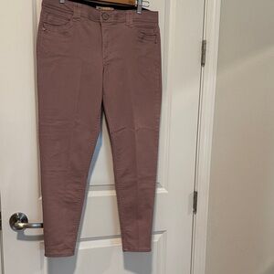 Democracy Women's Ankle Low Rise Jeans in Mauve